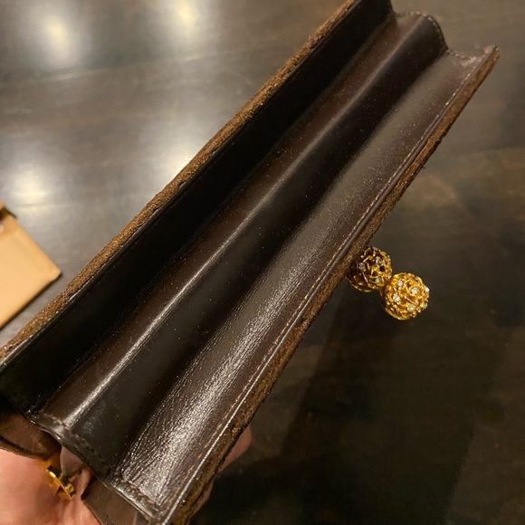 Gucci Rare Early Vintage Large GG Clutch Purse - Picture 12 of 13